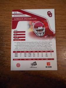 2007 Press Pass Adrian Peterson Rookie #11