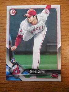 2018 Bowman Shohei Ohtani Rookie #49 Showtime