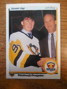 1990 Upper Deck Jaromir Jagr Rookie #356