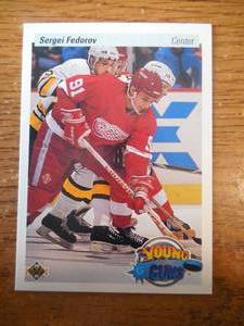 1990 Upper Deck Sergei Federov Rookie #525