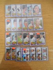 (25) 1965 Topps Minnesota Twins Cards