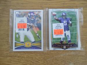 (2) Minnesota Vikings Team Sets LK