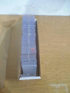 Lot Of Used One Touch & Screw Down Card Holders LK