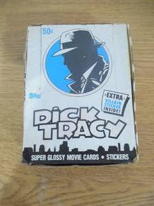 Topps Walt Disney Dick Tracy (36) Pack Box LK