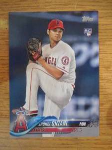 2018 Topps Shohei Ohtani Rookie #700 MVP