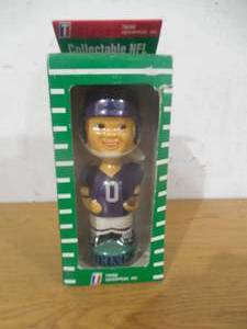Vintage Minnesota Vikings Bobblehead New In The Box LK