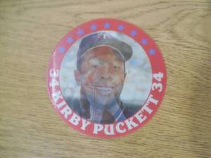 1987 Sportflics Superstar Disc Kirby Puckett #11 RARE