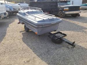 lot 12 image: Cycle Kamp Single Axle Covered Utility Trailer