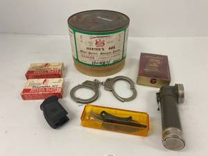 lot 29 image: Vintage Misc. Shotgun Slugs, Pistol Grips And More