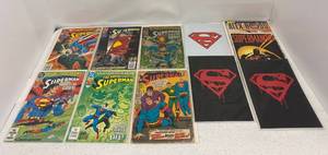 lot 31 image: Group Of Superman Comic Books Some Old