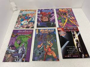 lot 32 image: Group Of Vintage WildCats Adventures Comic Books Two Hand Signed By Daniel Vessenmeyer