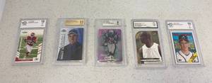 lot 73 image: Graded Misc. Sports cards