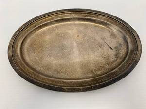 lot 99 image: Vintage Northern Pacfic Railway Silver Plated Serving Tray