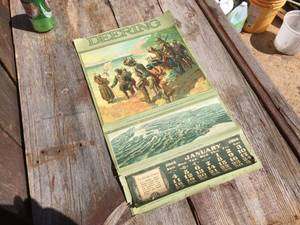 lot 21 image: 1914 Deering Intact Calendar