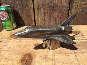 lot 31 image: Vintage NASA Space Shuttle Columbia Table Lighter