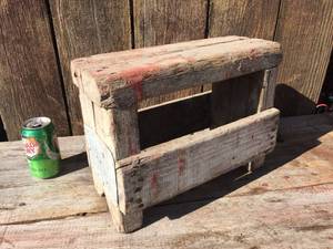 lot 48 image: Antique WoodenCobblers Stool