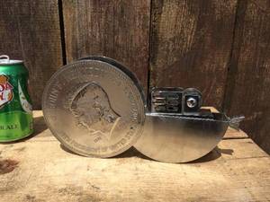 lot 61 image: Vintage John F. Kennedy Table Lighter