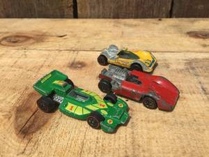 lot 72 image: 3 Vintage Hotwheels Redline Cars