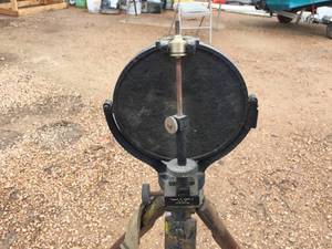 lot 113 image: Antique Heliograph W Tripod Helio 5 - 1941 Surveyor Signal