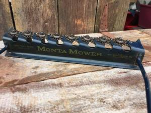 lot 116 image: Vintage Monta Mower Hand Push Mower