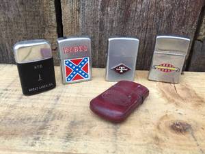 lot 149 image: Vintage Advertiser Type Pocket Lighters