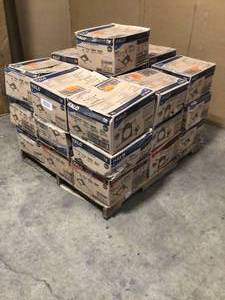 lot 2 image: Pallet with Halo HL 4 in. Mounting Frame for Round and Square Canless Recessed Fixtures (6-Pack) - 28 boxes - review all pictures