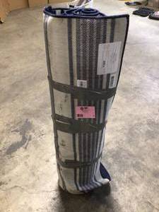 lot 8 image: Striped Navy White 9x12 Rug For Living Room  Review all pictures 