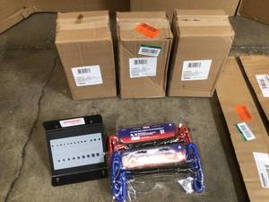 lot 36 image: Mix Lot of small hardware Include &nbspCushion Grip Hex Allen Wrench T-Handle Key Combo- 9 in. InchMM,&nbspDIABLO &nbsp58 in. x 22 in. x 24 in. SDS-Plus Carbide 2-Cutter Hammer Bit  see Pictures