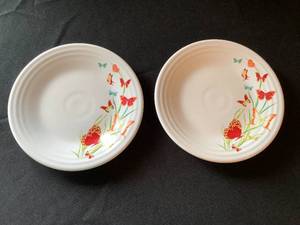 lot 102 image: Butterfly Fiestaware