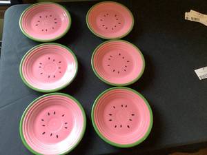 lot 104 image: Watermelon Fiestaware