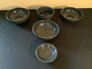 lot 132 image: Charcoal Fiestaware