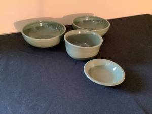 lot 142 image: Sage Fiestaware
