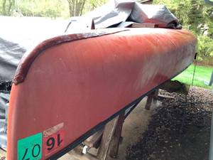 lot 162 image: Penobscot Canoe