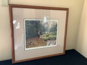 lot 218 image: Signed Tony Sheath Print