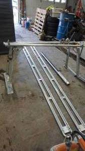 Aluminum Truckstep ladder Rack 1200