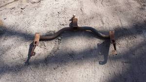Rear bumper and trailer hitch