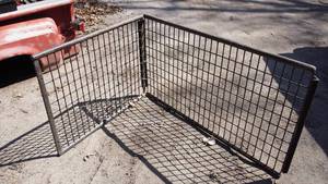 Rubber coated fence 54 x 32 and 32 x 39 inches