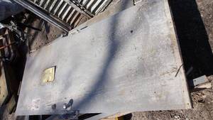 Two steel Service Doors 3 x 83