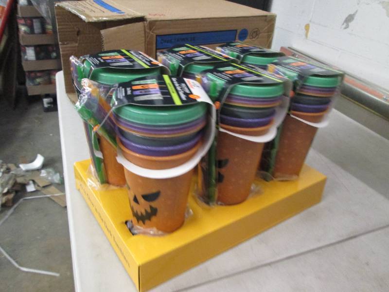 lot 241 image: case of 6 4 packs of halloween 25 ...