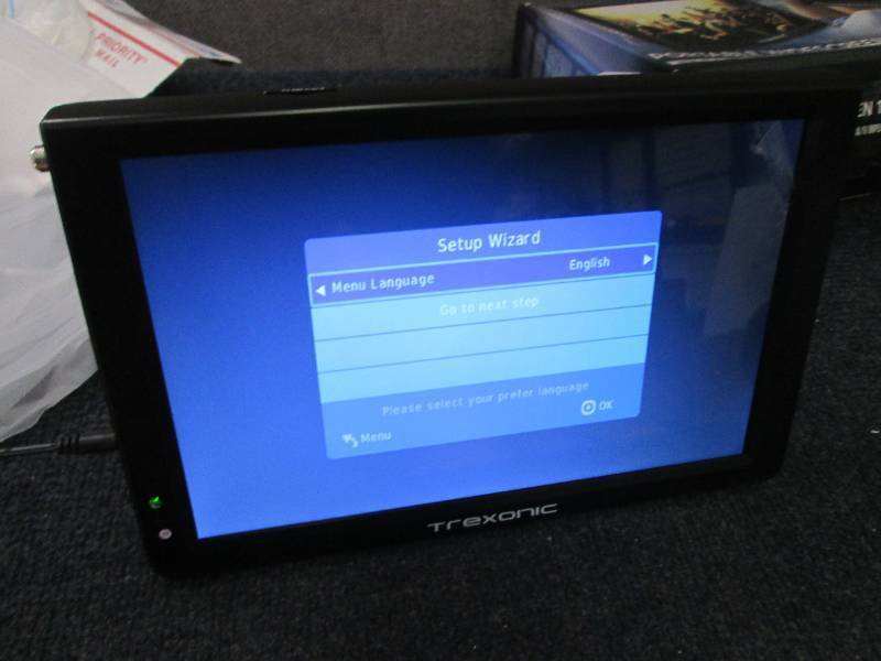 lot 173 image: Trexonic Portable 11.6 720p LED TV...