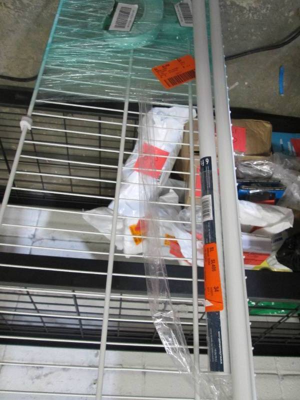 lot 31 image: Wire Closet Shelf Shelf Board...