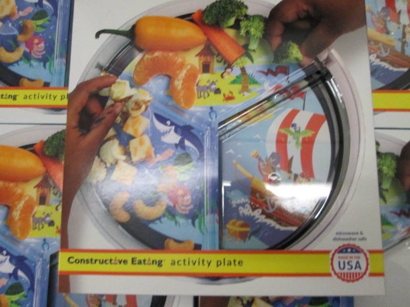 lot 78 image: lot of 5 new constructive eating ac...