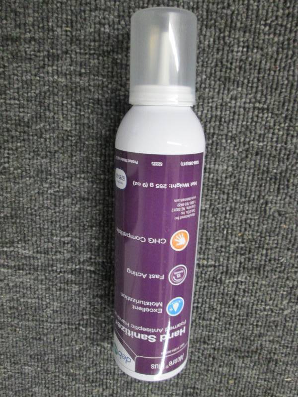 lot 162 image: pallet of foaming hand sanitizer...