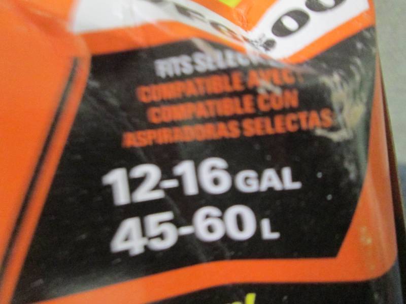 lot 208 image: Pack of 2 Ridgid Hepa Filtration Ki...