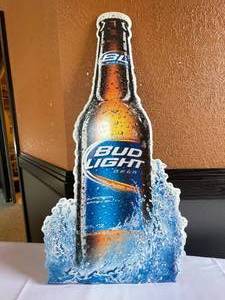 Metal Bud Light Wall Mount Sign