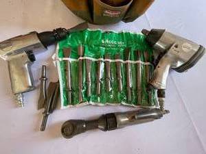 Pneumatic Tools With Bucket Boss Container