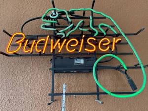 Budweiser Neon Sign