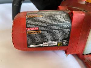 Homelite 14 Inch Electric Chainsaw Model BMR-1030908