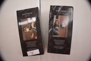 Hall and closet door knobs