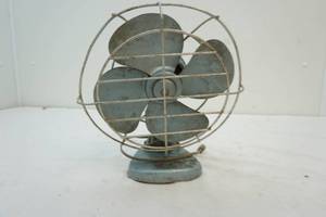 lot 197 image: vintage desk fan Montgomery Wards